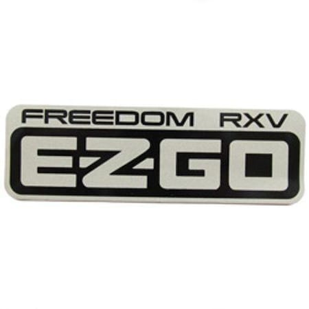 Replacement Ezgo / Cushman / Textron E-z-go Logo Decal Freedom RXV GAS RXV 2+2 2016 Golf Cart